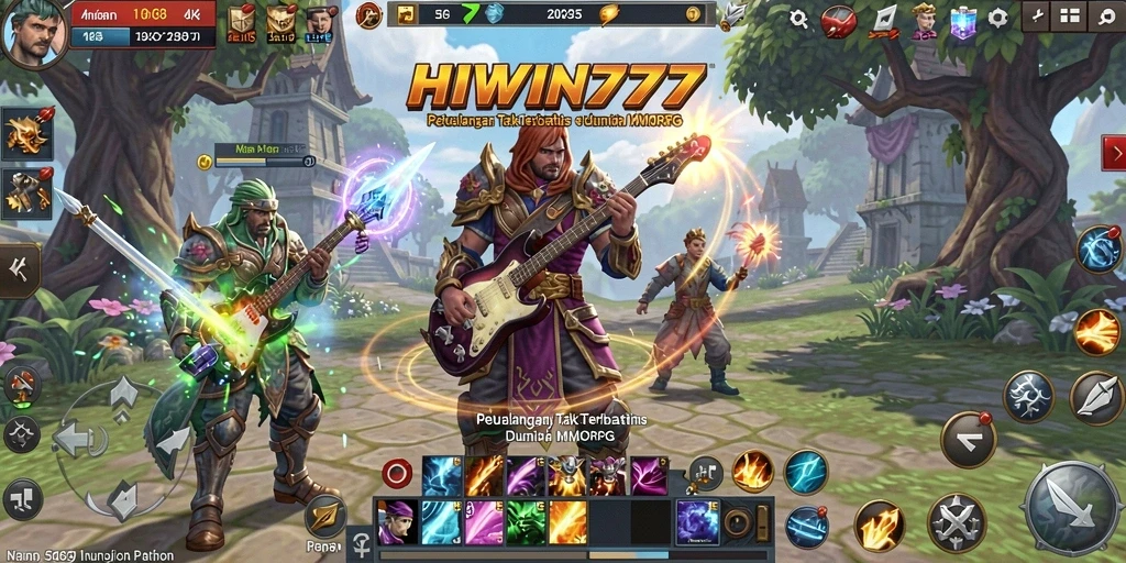 Tampilan gameplay mengesankan dalam HIWIN777 yang memukau.