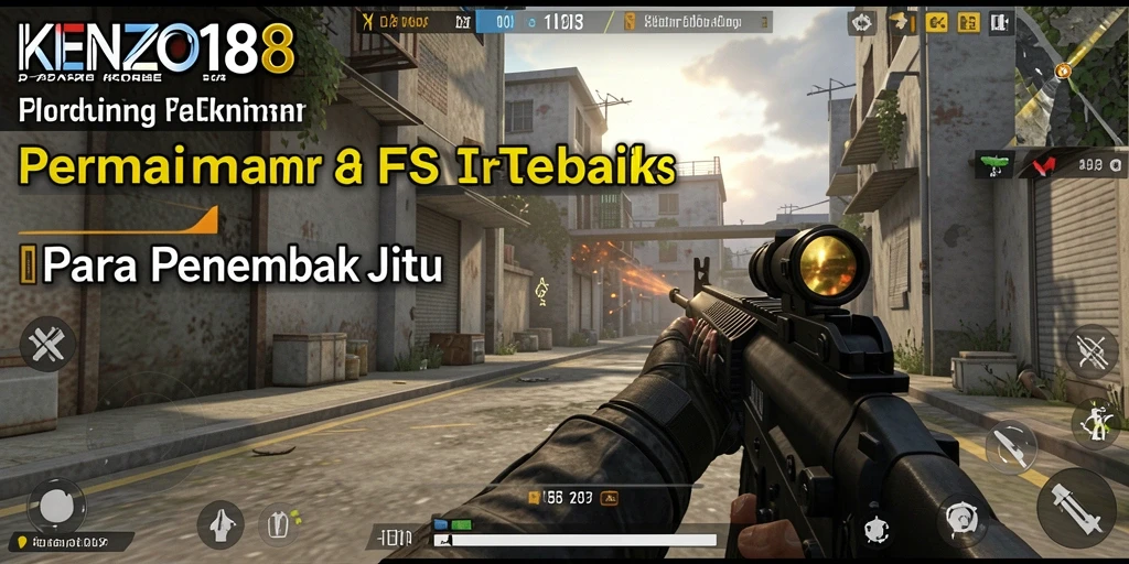 Tampilan gameplay KENZO188 yang mendebarkan dan penuh aksi.