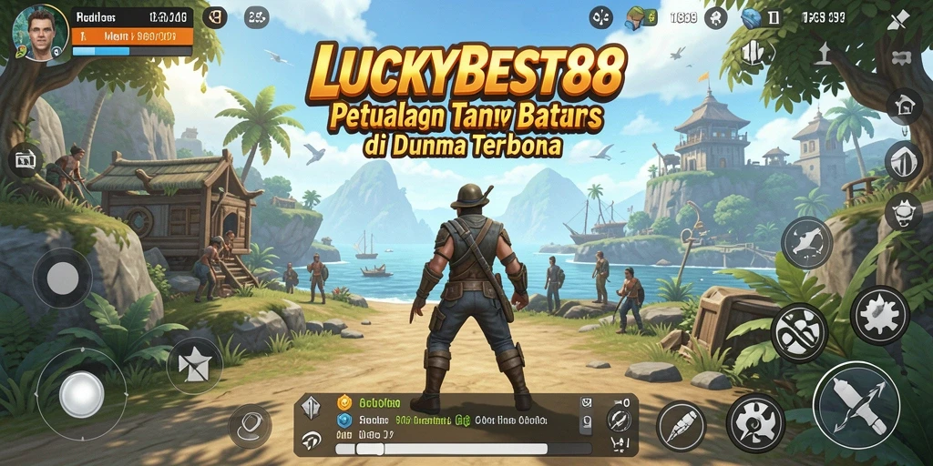 Tampilan gameplay LUCKYBEST88 yang menakjubkan dan imersif.