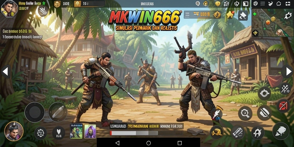 Screenshot gameplay MKWIN666 menampilkan pengalaman simulasi yang mendalam.