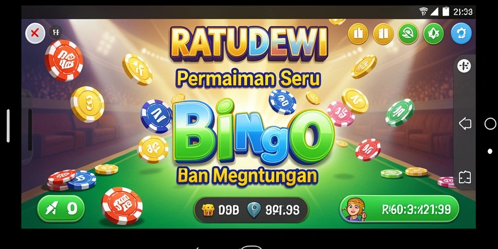 Tampilan gameplay seru di RATUDEWI dengan pemain bersaing.