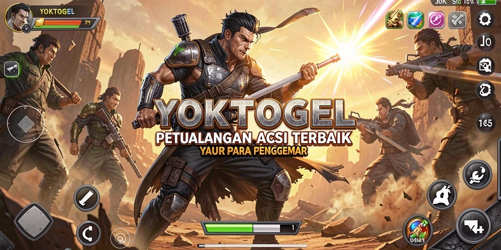 Screenshot menampilkan aksi menegangkan dalam YOKTOGEL.